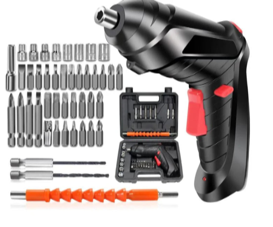 SET 47 PCS DESTORNILLADOR ELÉCTRICO